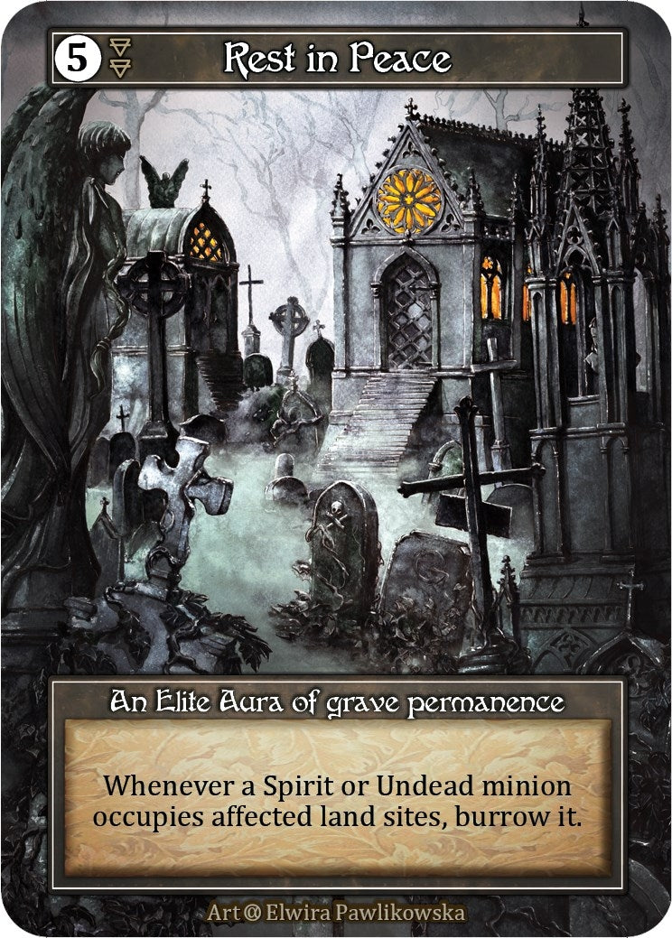 Image for Rest in Peace (Foil) (Alpha) - Sorcery: Contested Realm