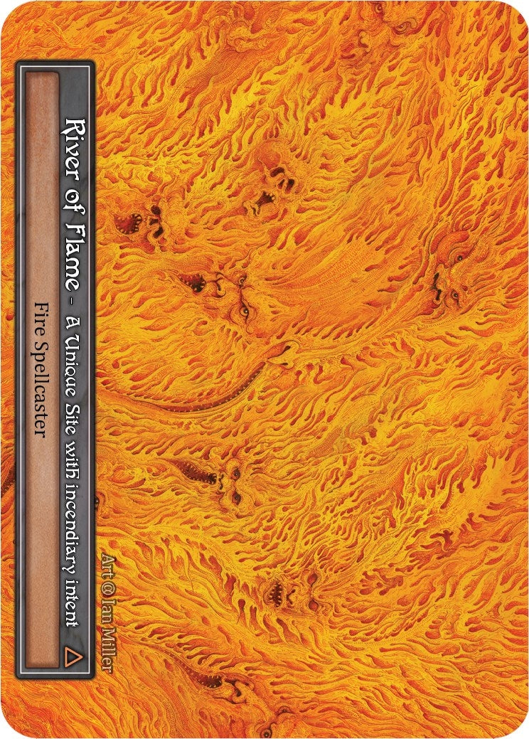 Image for River of Flame (Foil) (Alpha) - Sorcery: Contested Realm