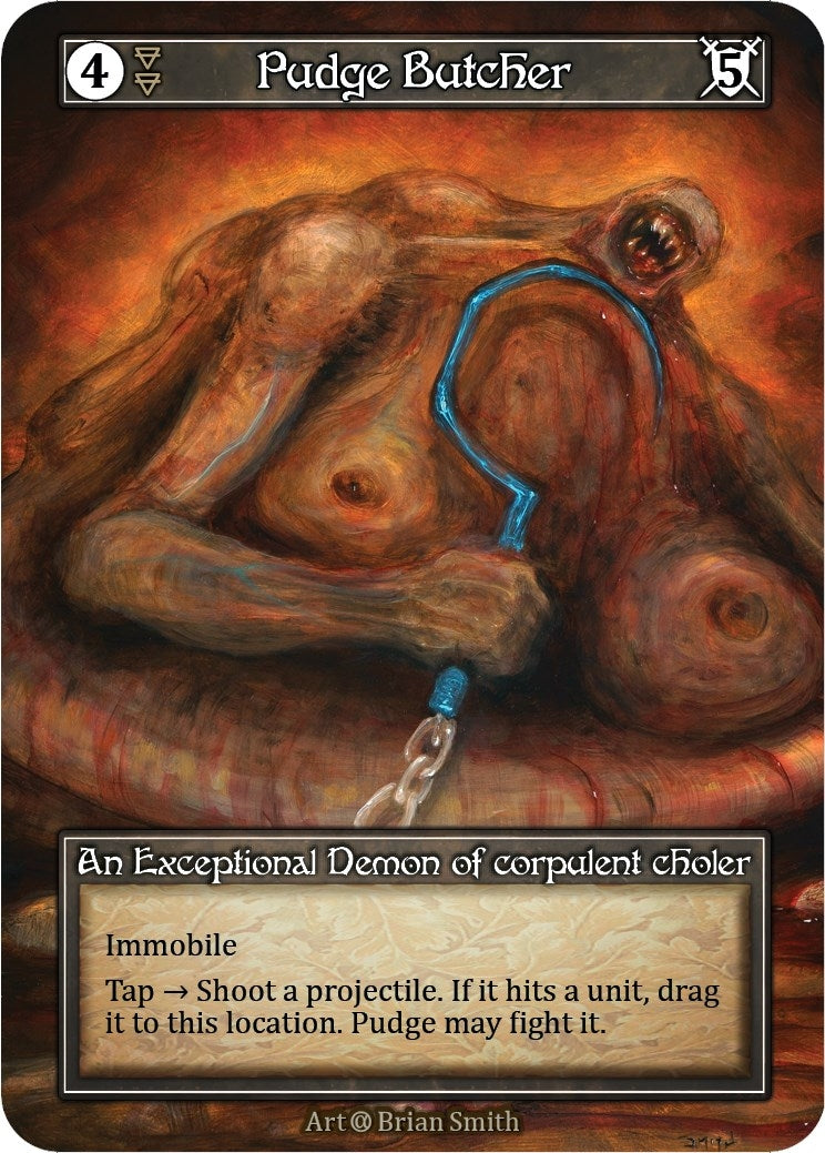 Image for Pudge Butcher (Foil) (Alpha) - Sorcery: Contested Realm