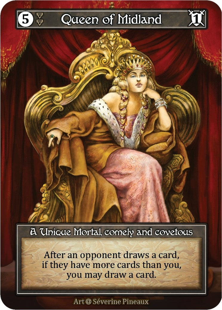 Image for Queen of Midland (Foil) (Alpha) - Sorcery: Contested Realm