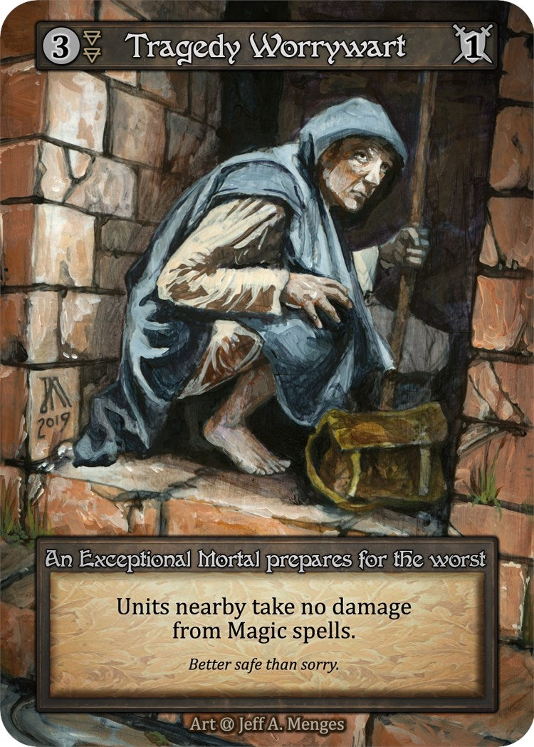 Image for Tragedy Worrywart (Alpha) - Sorcery: Contested Realm
