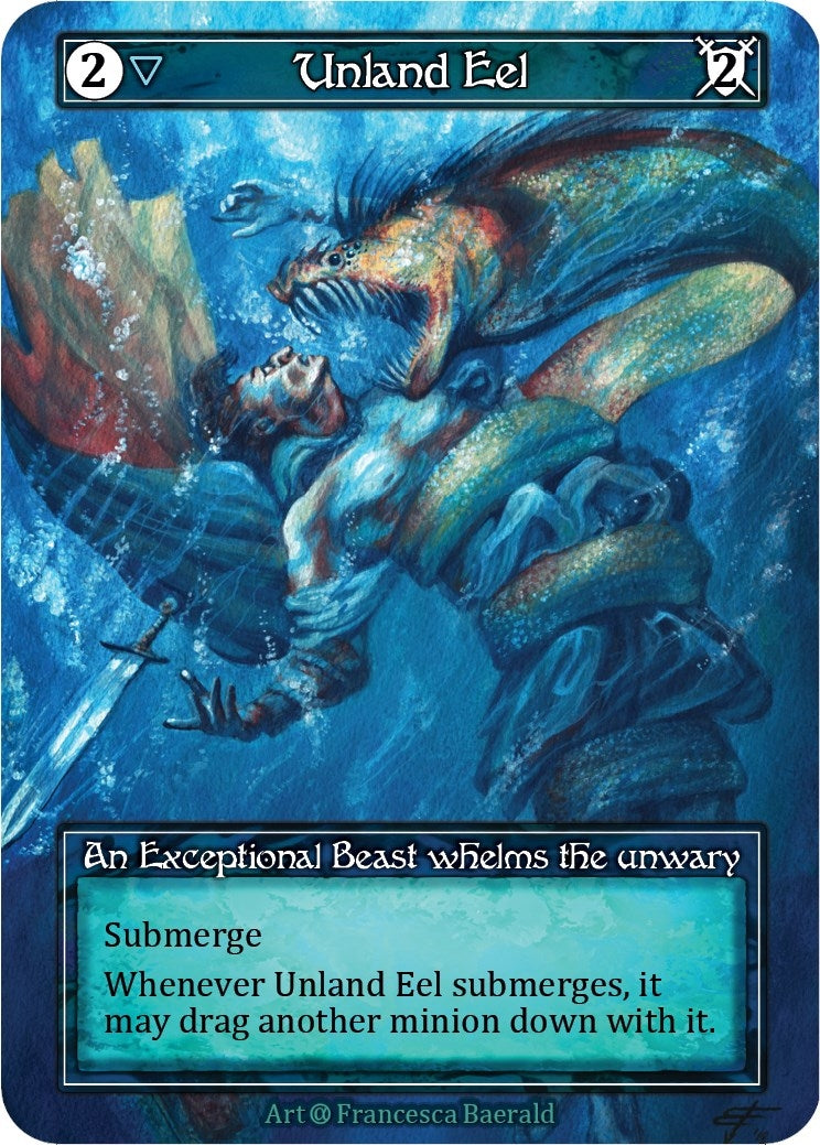 Image for Unland Eel (Foil) (Alpha) - Sorcery: Contested Realm