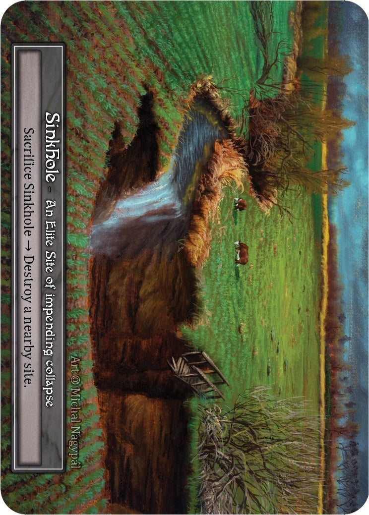 Image for Sinkhole (Foil) (Alpha) - Sorcery: Contested Realm