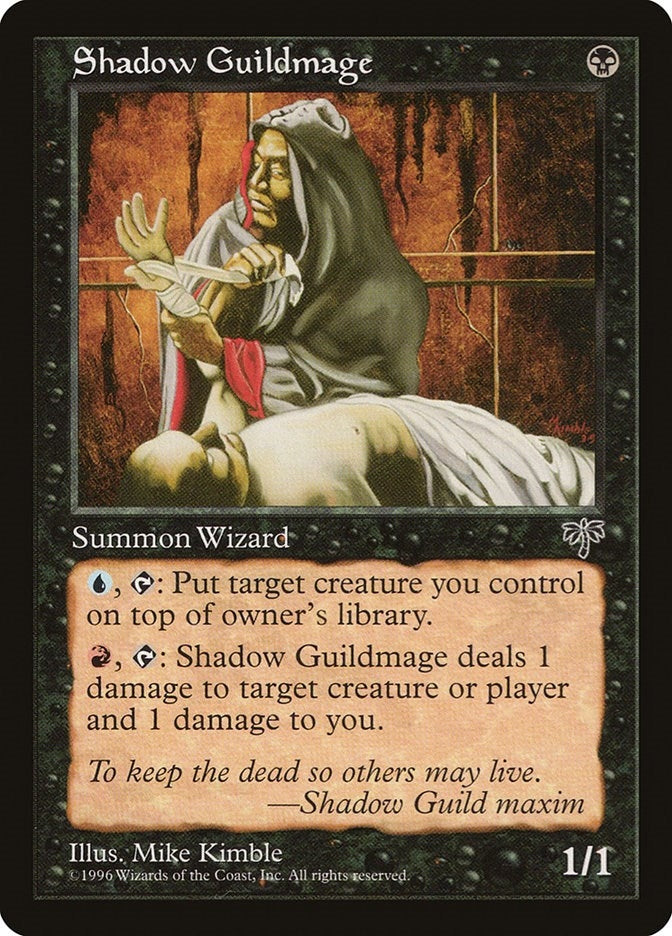 Image for Shadow Guildmage (Mirage) - Magic: The Gathering
