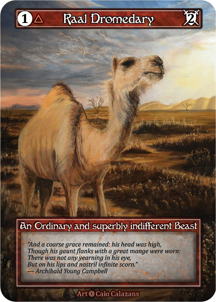 Image for Raal Dromedary (Foil) (Alpha) - Sorcery: Contested Realm
