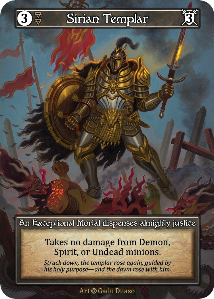 Image for Sirian Templar (Foil) (Alpha) - Sorcery: Contested Realm