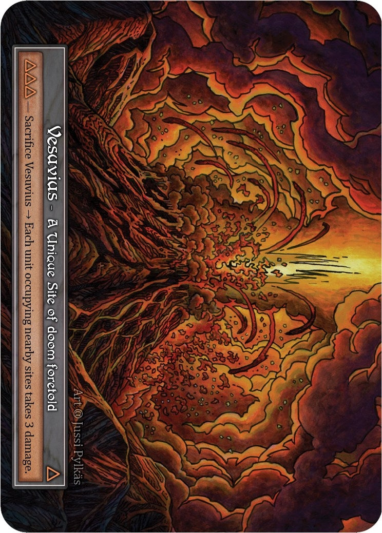 Image for Vesuvius (Foil) (Alpha) - Sorcery: Contested Realm
