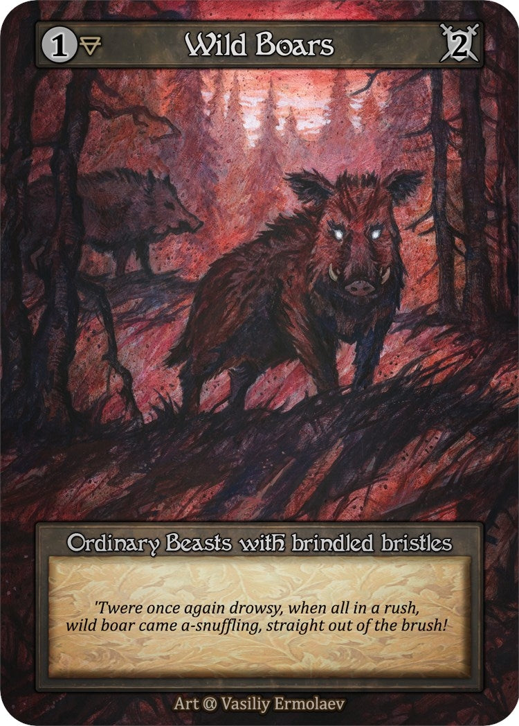 Image for Wild Boars (Alpha) - Sorcery: Contested Realm