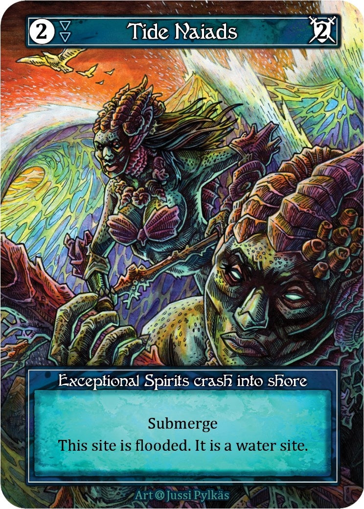 Image for Tide Naiads (Foil) (Alpha) - Sorcery: Contested Realm