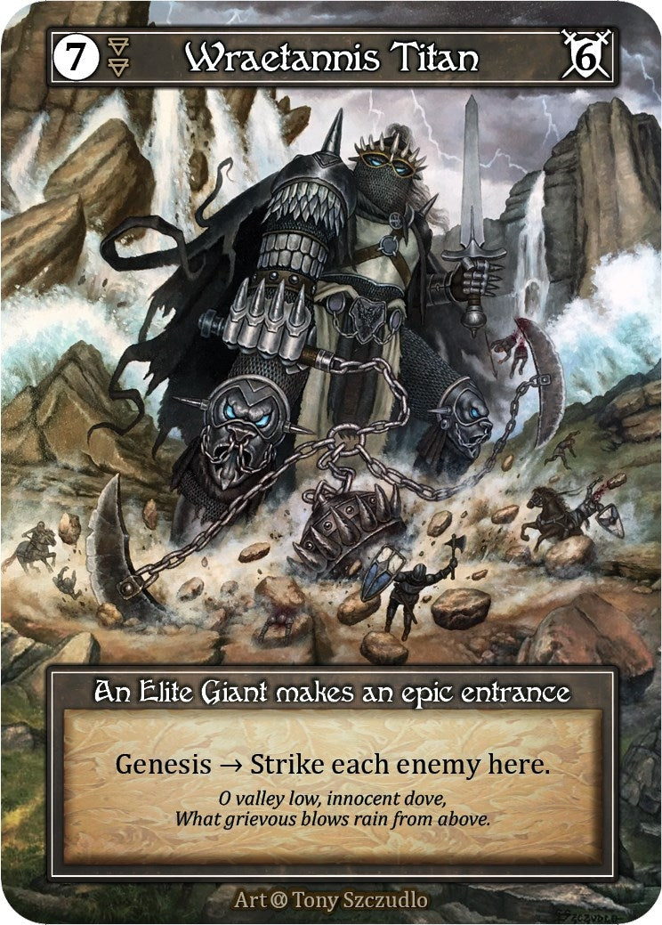 Image for Wraetannis Titan (Foil) (Alpha) - Sorcery: Contested Realm