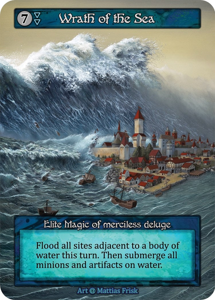 Image for Wrath of the Sea (Alpha) - Sorcery: Contested Realm