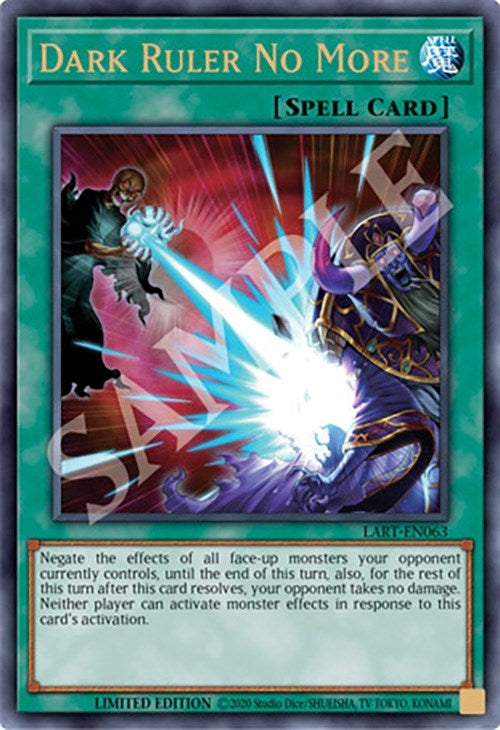 Image for Dark Ruler No More (The Lost Art Promotion) (LART-EN063) - YuGiOh