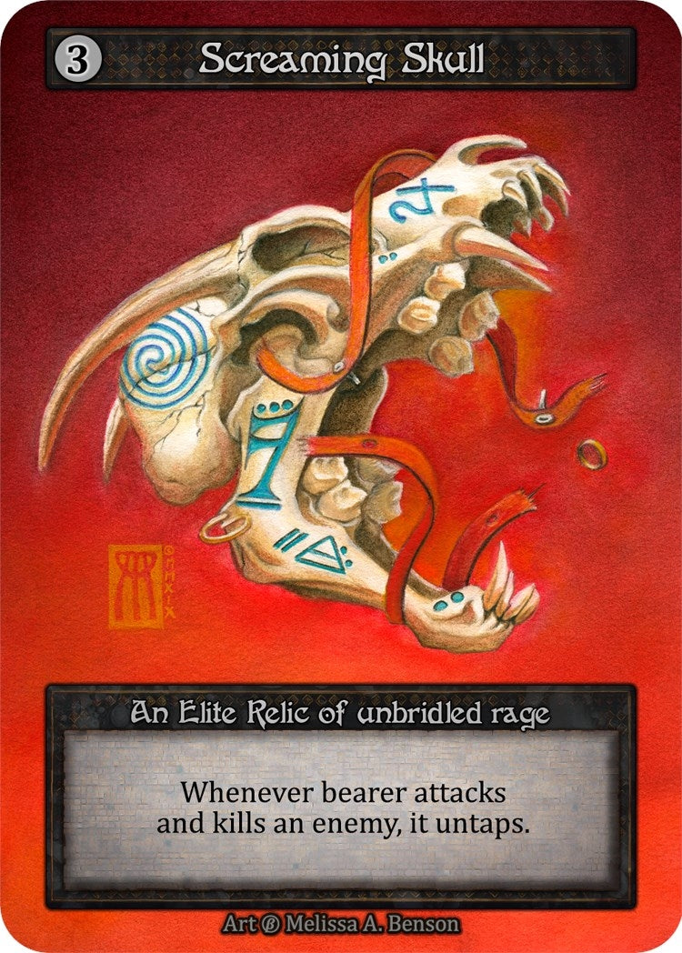 Image for Screaming Skull (Beta) - Sorcery: Contested Realm