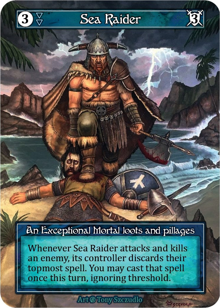 Image for Sea Raider (Foil) (Beta) - Sorcery: Contested Realm