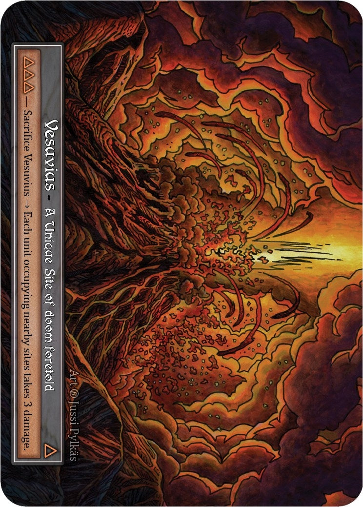 Image for Vesuvius (Foil) (Beta) - Sorcery: Contested Realm