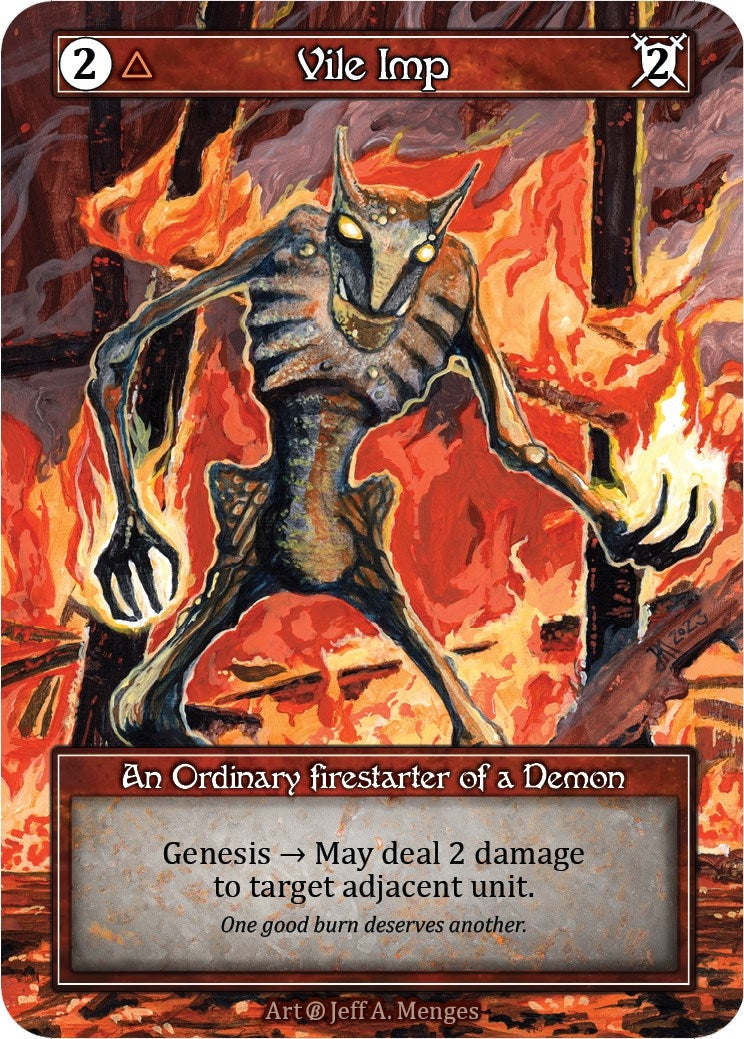 Image for Vile Imp (Foil) (Beta) - Sorcery: Contested Realm