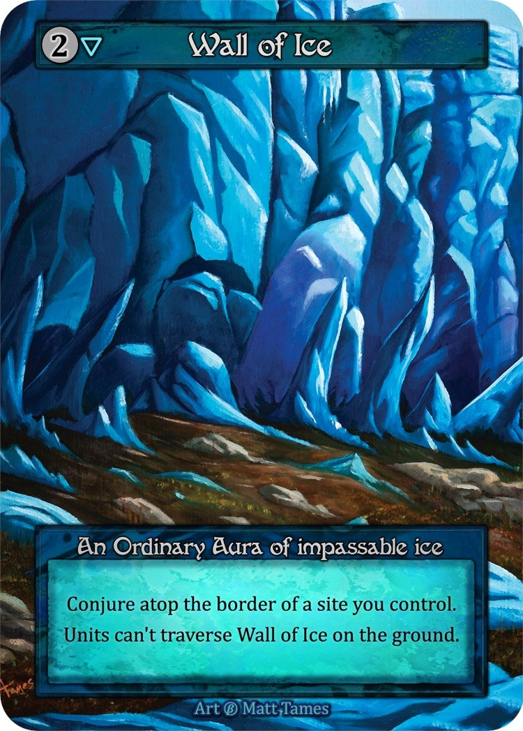 Image for Wall of Ice (Beta) - Sorcery: Contested Realm