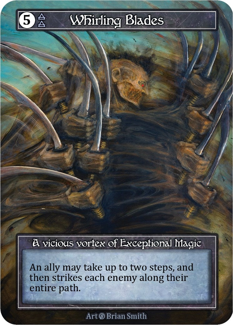 Image for Whirling Blades (Foil) (Beta) - Sorcery: Contested Realm