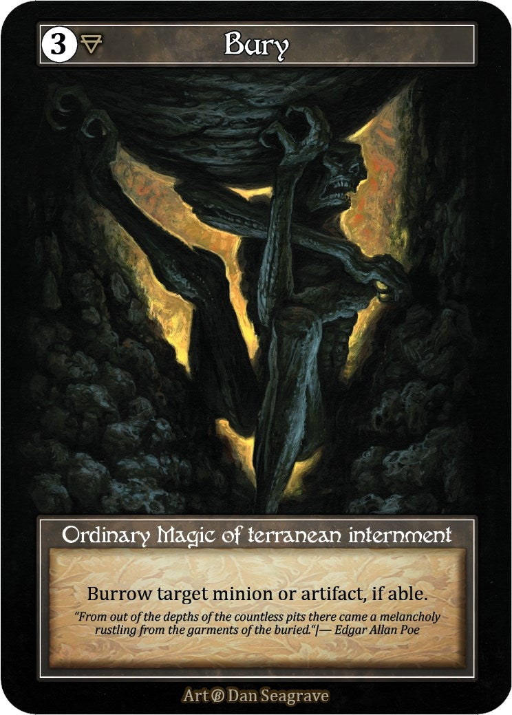 Image for Bury (Foil) (Beta) - Sorcery: Contested Realm