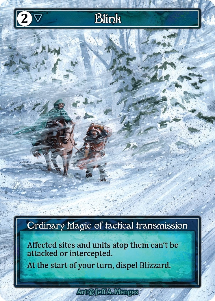 Image for Blink (Foil) (Misprint) (Beta) - Sorcery: Contested Realm