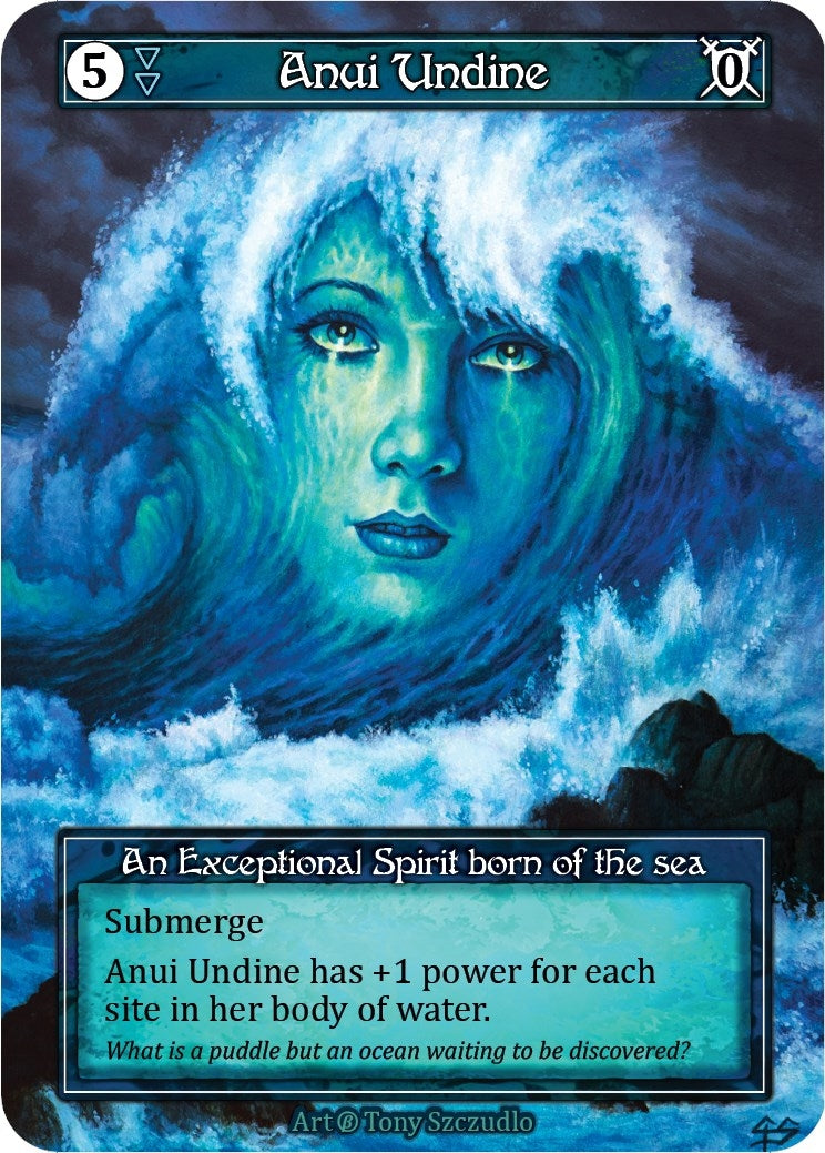 Image for Anui Undine (Foil) (Beta) - Sorcery: Contested Realm