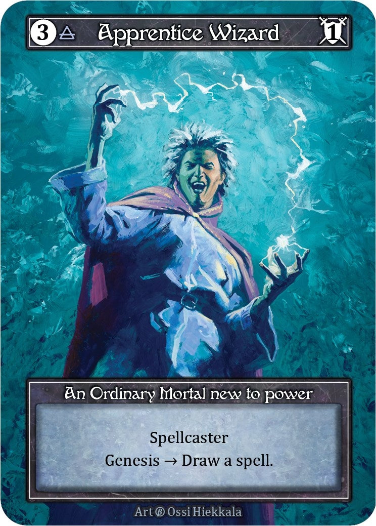 Image for Apprentice Wizard (Foil) (Beta) - Sorcery: Contested Realm