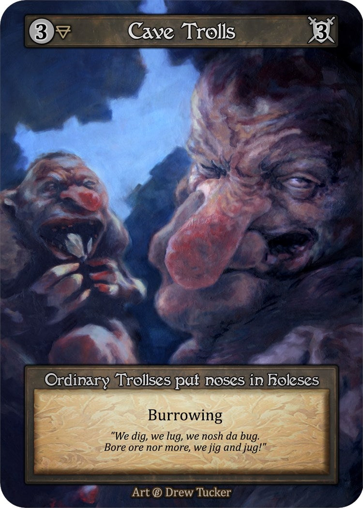 Image for Cave Trolls (Beta) - Sorcery: Contested Realm