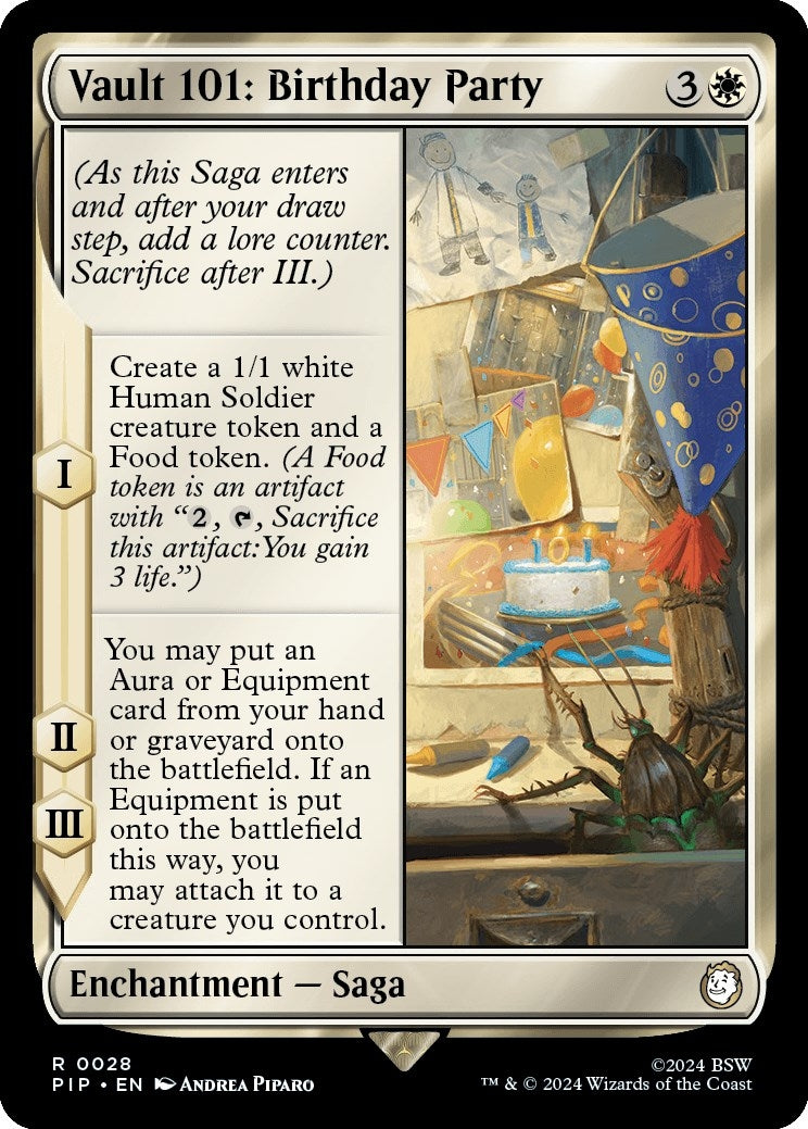 Image for Vault 101: Birthday Party (Universes Beyond: Fallout) (28) - Magic: The Gathering