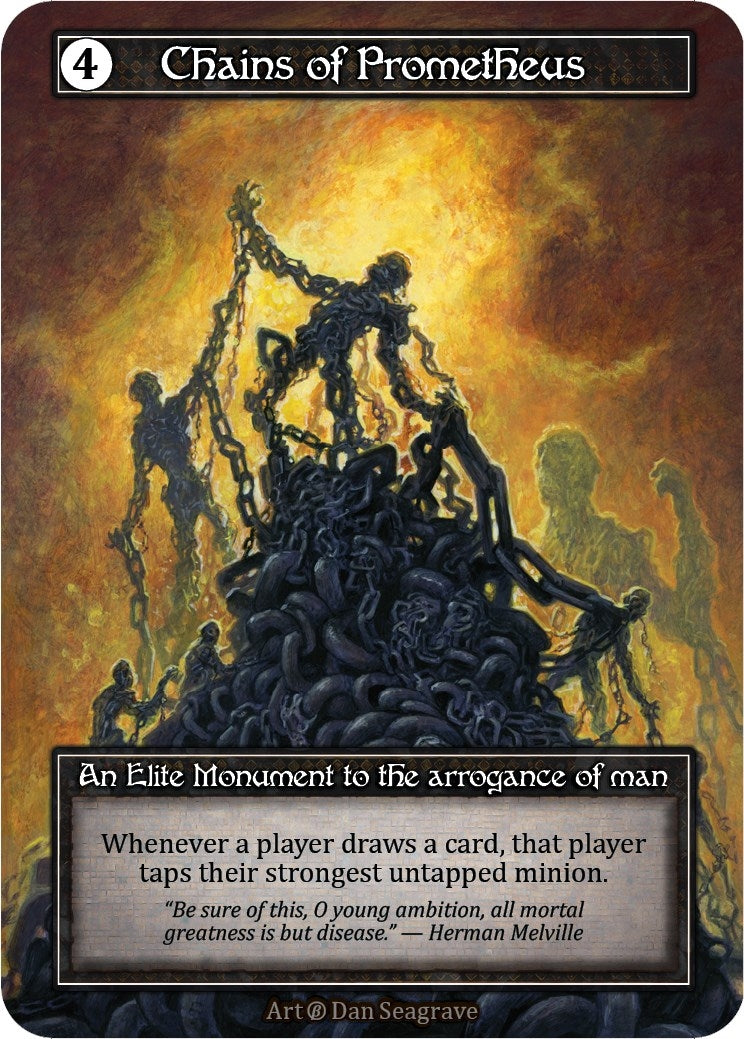 Image for Chains of Prometheus (Foil) (Beta) - Sorcery: Contested Realm