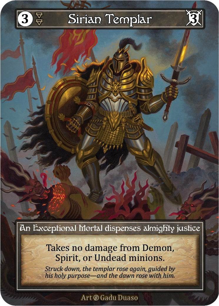 Image for Sirian Templar (Foil) (Beta) - Sorcery: Contested Realm