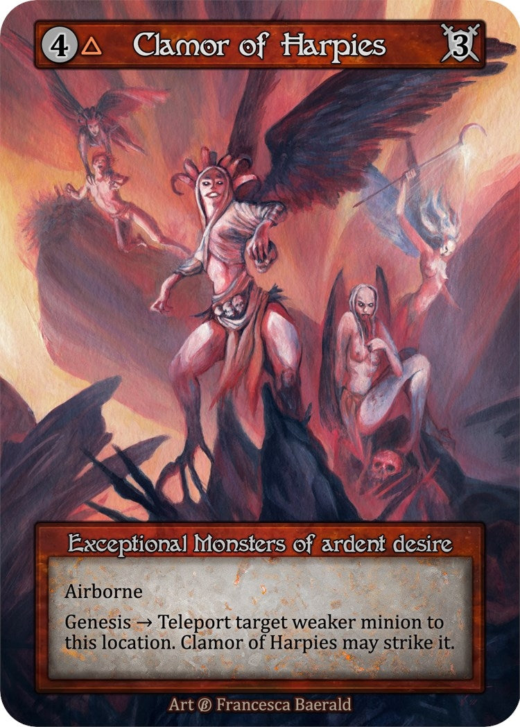 Image for Clamor of Harpies (Beta) - Sorcery: Contested Realm