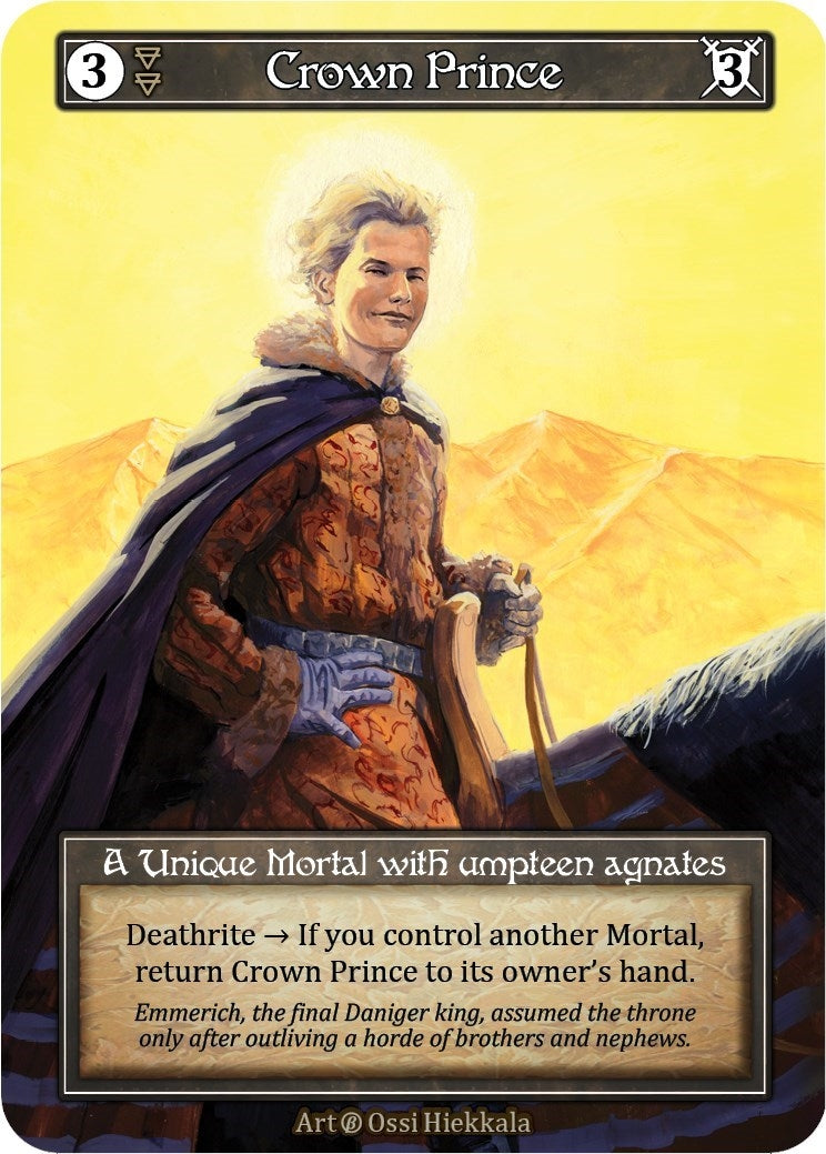 Image for Crown Prince (Foil) (Beta) - Sorcery: Contested Realm