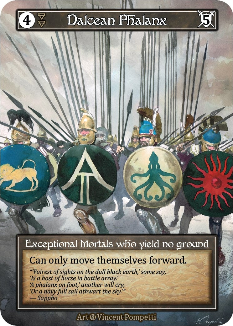 Image for Dalcean Phalanx (Foil) (Beta) - Sorcery: Contested Realm