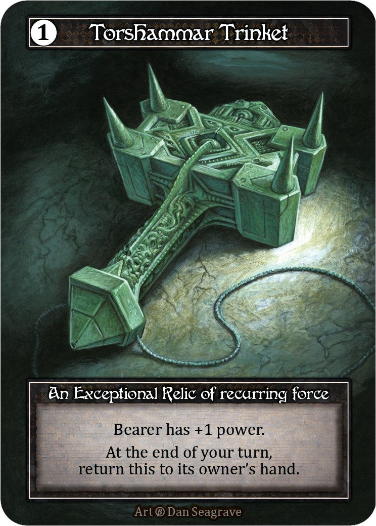 Image for Torshammar Trinket (Foil) (Beta) - Sorcery: Contested Realm