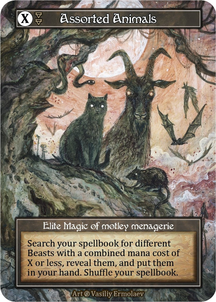 Image for Assorted Animals (Foil) (Beta) - Sorcery: Contested Realm