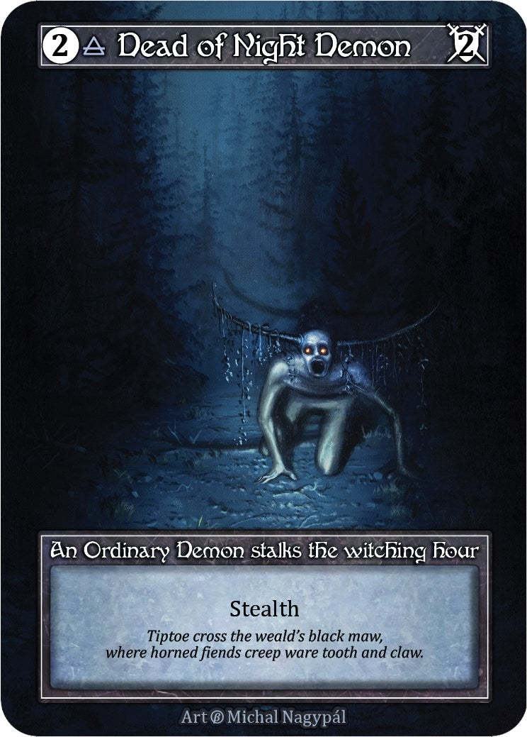 Image for Dead of Night Demon (Foil) (Beta) - Sorcery: Contested Realm