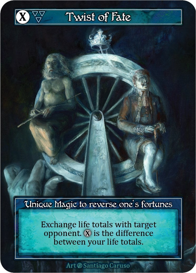Image for Twist of Fate (Foil) (Beta) - Sorcery: Contested Realm