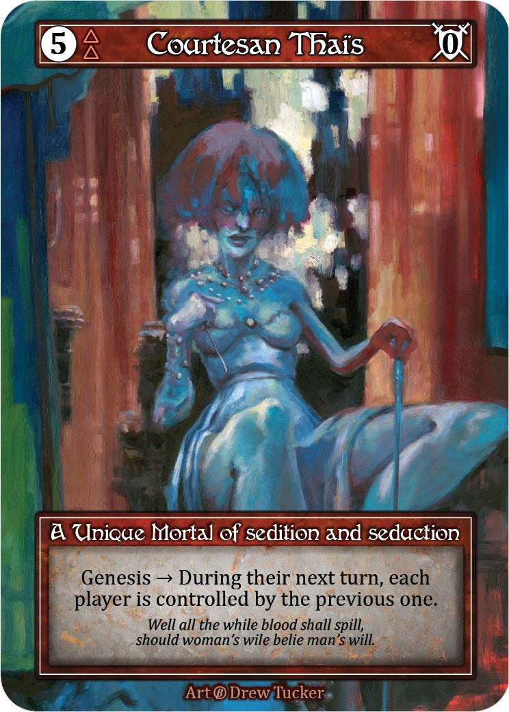 Image for Courtesan Thaïs (Foil) (Beta) - Sorcery: Contested Realm