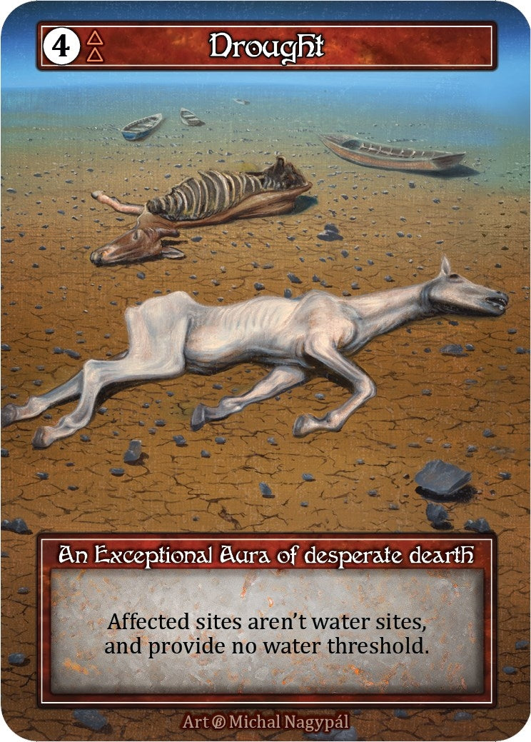 Image for Drought (Foil) (Beta) - Sorcery: Contested Realm