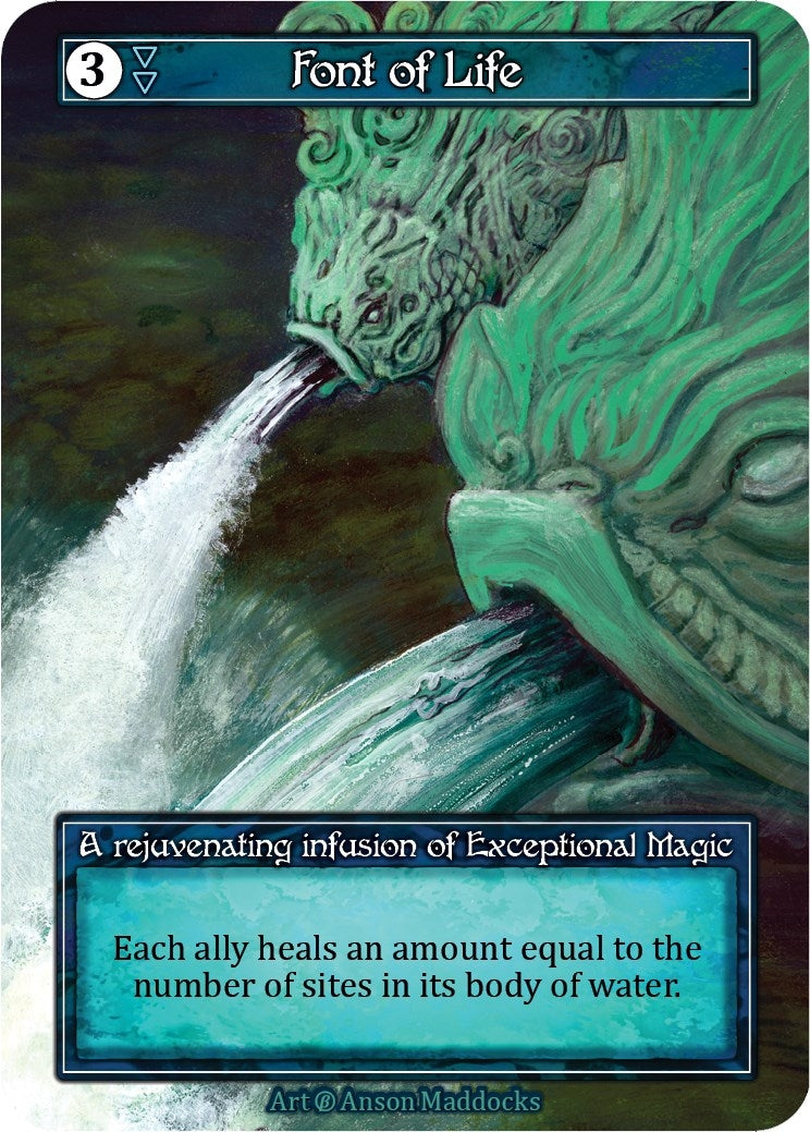 Image for Font of Life (Foil) (Beta) - Sorcery: Contested Realm