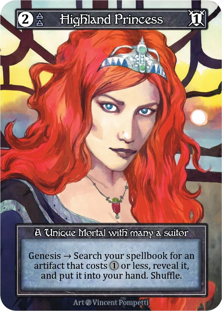 Image for Highland Princess (Foil) (Beta) - Sorcery: Contested Realm