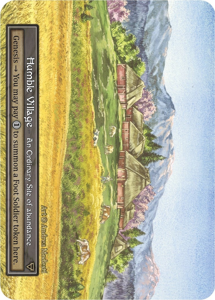 Image for Humble Village (Foil) (Beta) - Sorcery: Contested Realm
