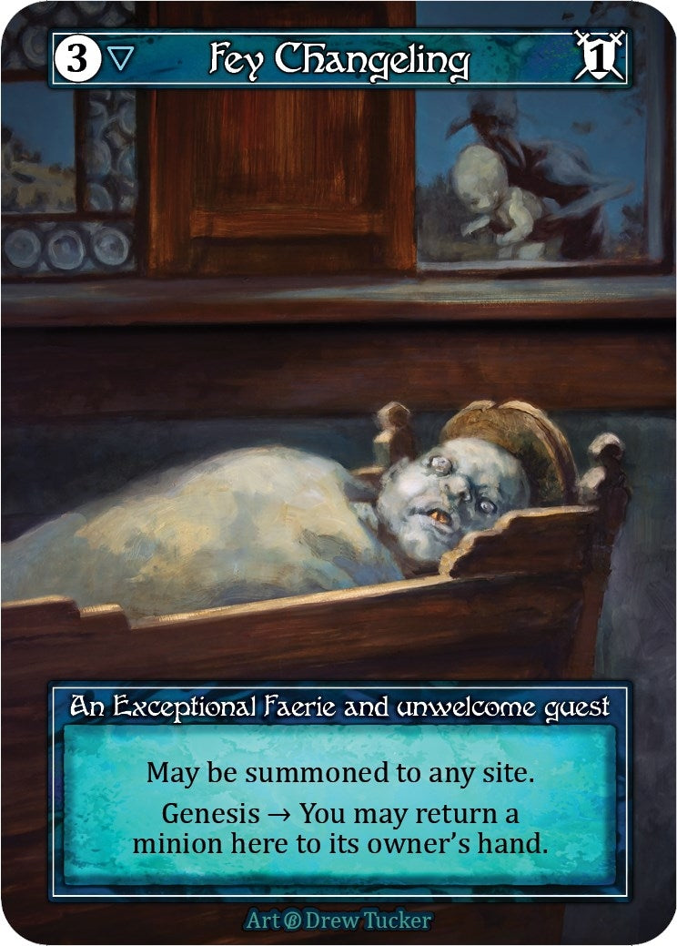 Image for Fey Changeling (Foil) (Beta) - Sorcery: Contested Realm