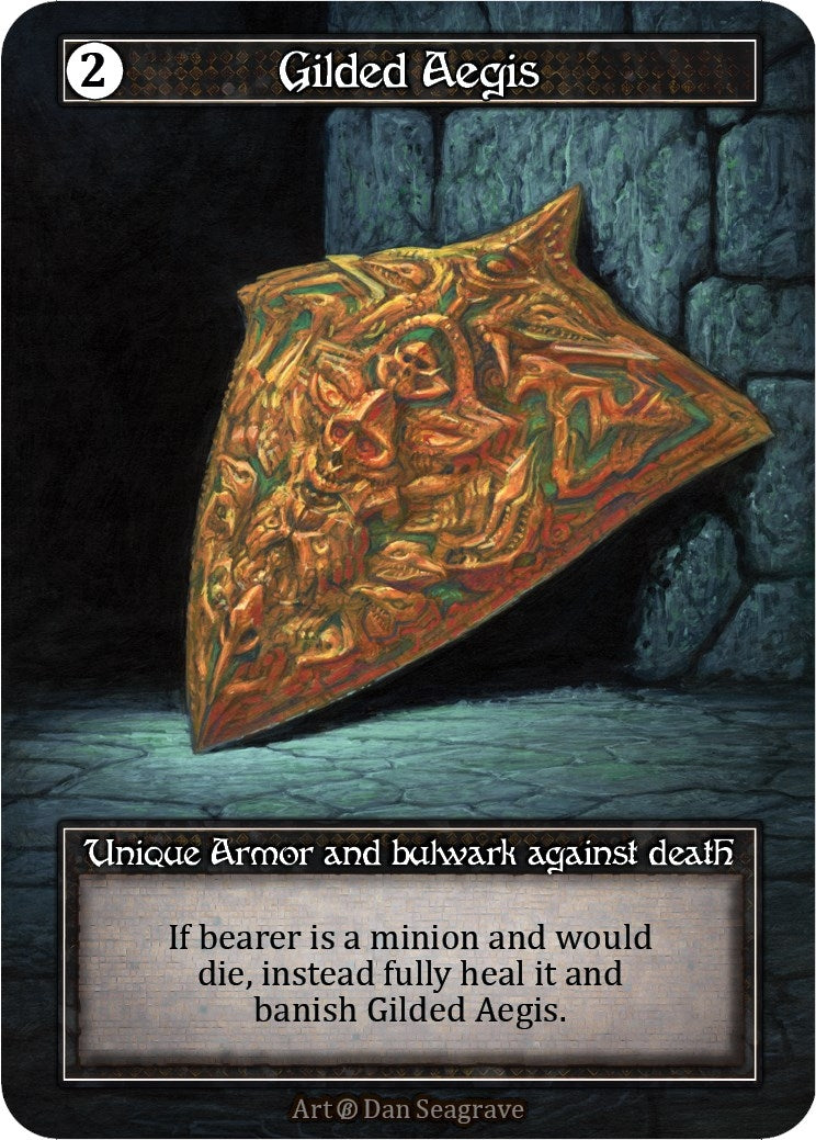 Image for Gilded Aegis (Foil) (Beta) - Sorcery: Contested Realm