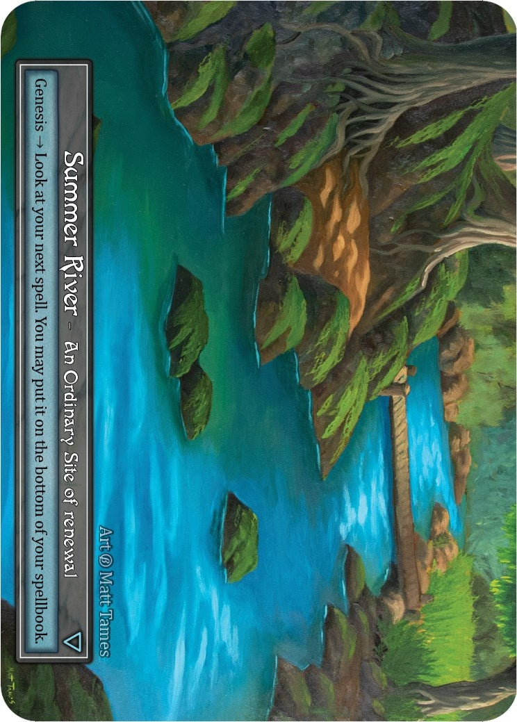 Image for Summer River (Foil) (Beta) - Sorcery: Contested Realm
