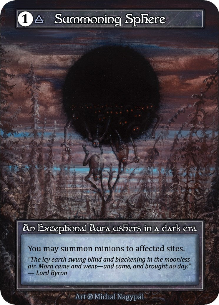Image for Summoning Sphere (Foil) (Beta) - Sorcery: Contested Realm