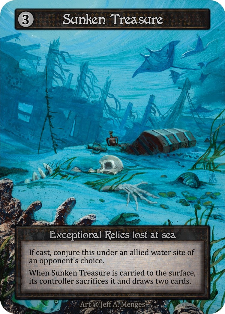 Image for Sunken Treasure (Beta) - Sorcery: Contested Realm