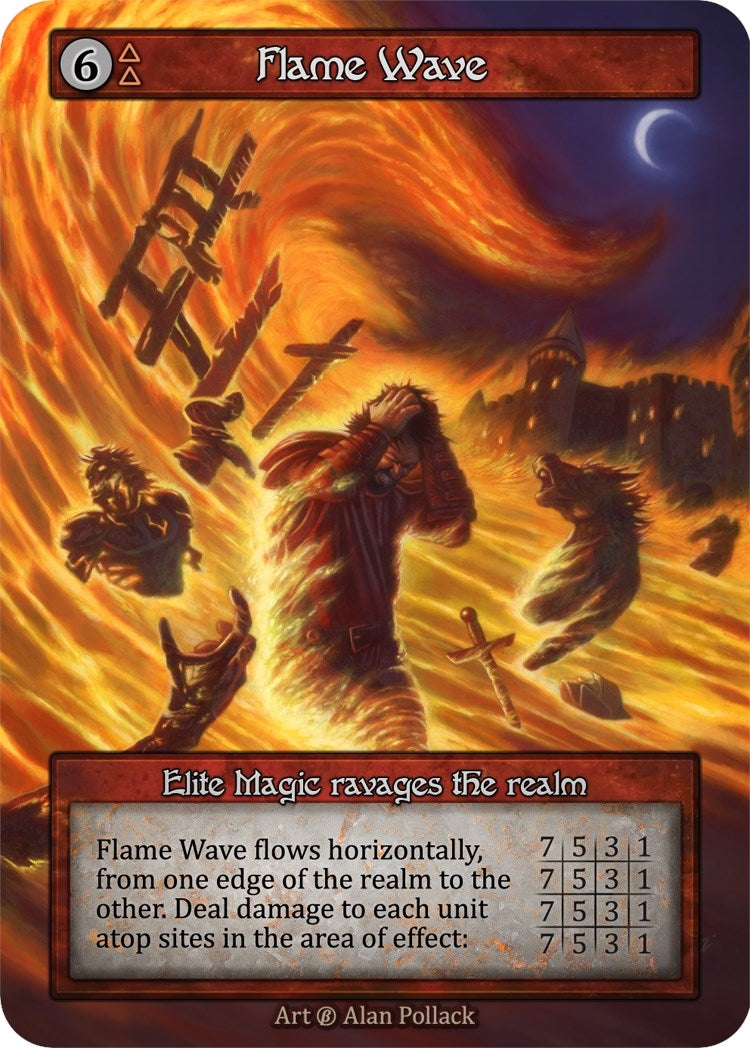 Image for Flame Wave (Beta) - Sorcery: Contested Realm