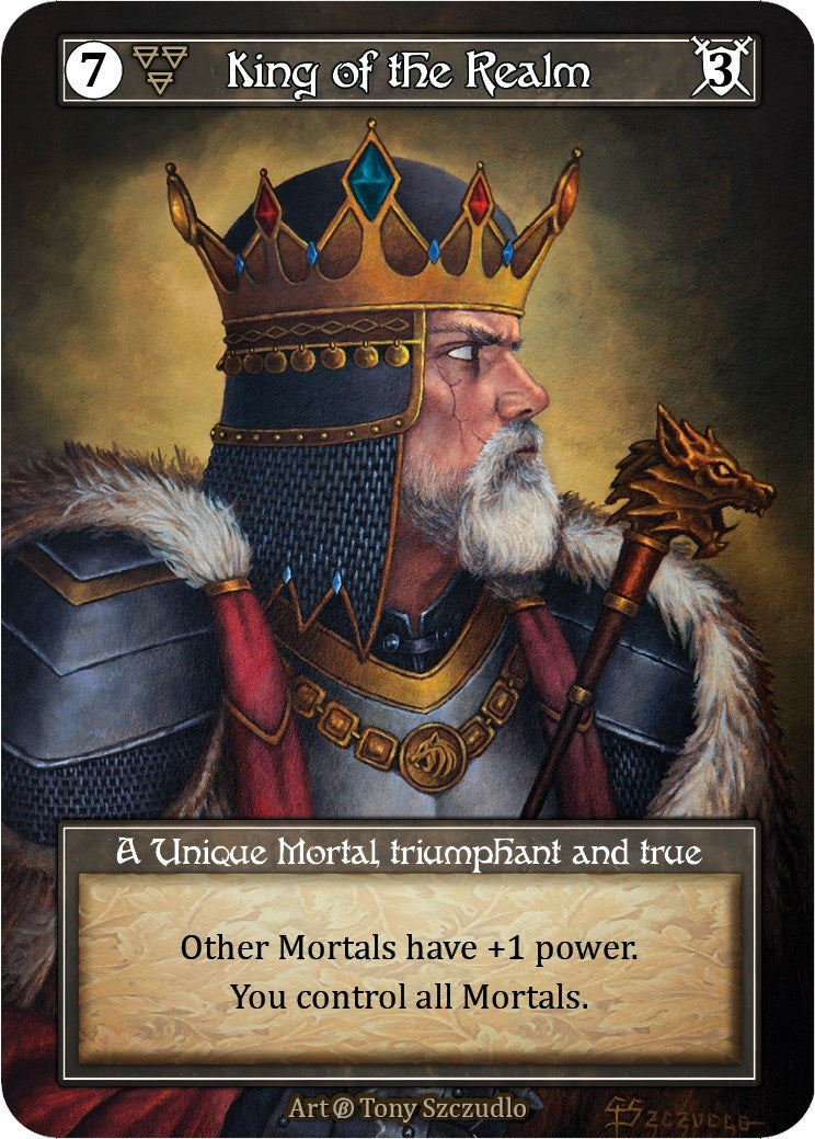 Image for King of the Realm (Foil) (Beta) - Sorcery: Contested Realm