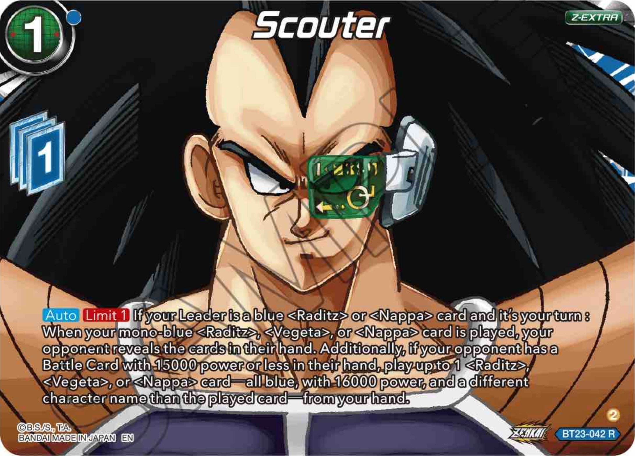 Image for Scouter (Perfect Combination) (BT23-042) - Dragon Ball Super: Masters